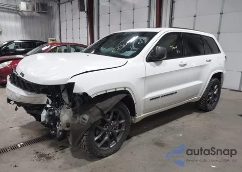 2021 Jeep Grand Cherokee 80Th Anniversary 4X4 z USA, uszkodzony, nr VIN 1C4RJFBG1MC856431